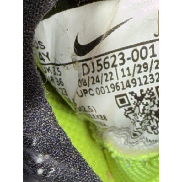 Nike Zoom Mercurial Superfly 9 Soccer Cleats Black Shoes Boys Size 4Y DJ5623-001 - Picture 9 of 9